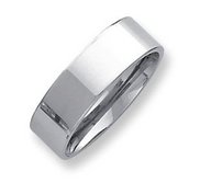 Palladium Flat 7mm Wedding Band