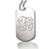 Engravable Stainless Steel Dog Tag