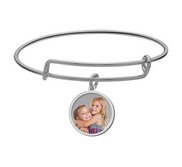 Expandable   Photo Charm Expandable Bracelet