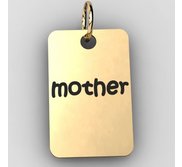 Mother Rectangle Shaped Charm