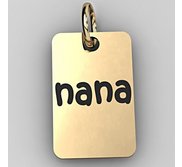 Nana Rectangle Shaped Charm