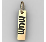 Mum Tall Tag Charm