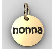 Nonna  Round Disc Charm