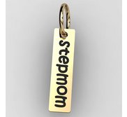 Stepmom Tall Tag Charm