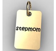 Stepmom Rectangle Shaped Charm