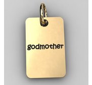 Godmother  Rectangle Shaped Charm