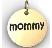 Mommy Round Disc Charm