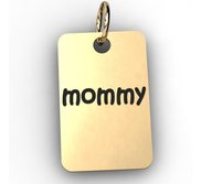 Mommy Rectangle Shaped Charm