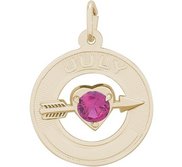 BIRTHSTONES JULY ENGRAVABLE