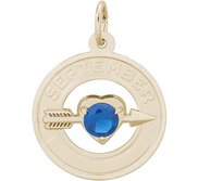 BIRTHSTONES SEPTEMBER ENGRAVABLE