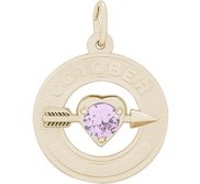 BIRTHSTONES OCTOBER ENGRAVABLE