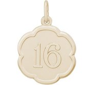 NUMBER 16 ENGRAVABLE