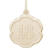 NUMBER 18 ENGRAVABLE