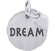 DREAM CHARM TAG ENGRAVABLE