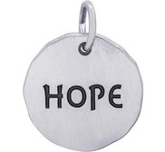 HOPE CHARM TAG ENGRAVABLE