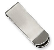 Engravable Stainless Steel Money Clip