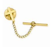 High Polished Cross Tie Tack