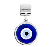 Round Evil Eye Color Charm