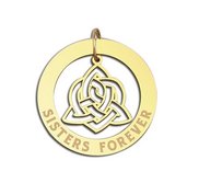 Sisters Forever Dangle Pendant