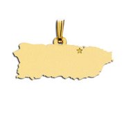 Puerto Rico   Personalized Pendant or Charm