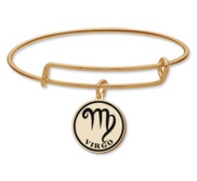 Virgo Symbol Expandable Bracelet