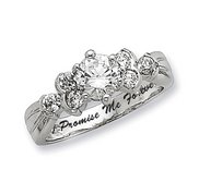 Sterling Silver Promise Ring