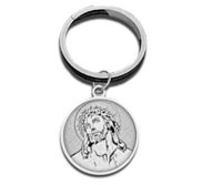 Ecce Homo Jesus Religious Engravable Keychain