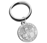 Pope Francis   Papal Visit Washington D C  2015 Religious Engravable Embossed Keychain